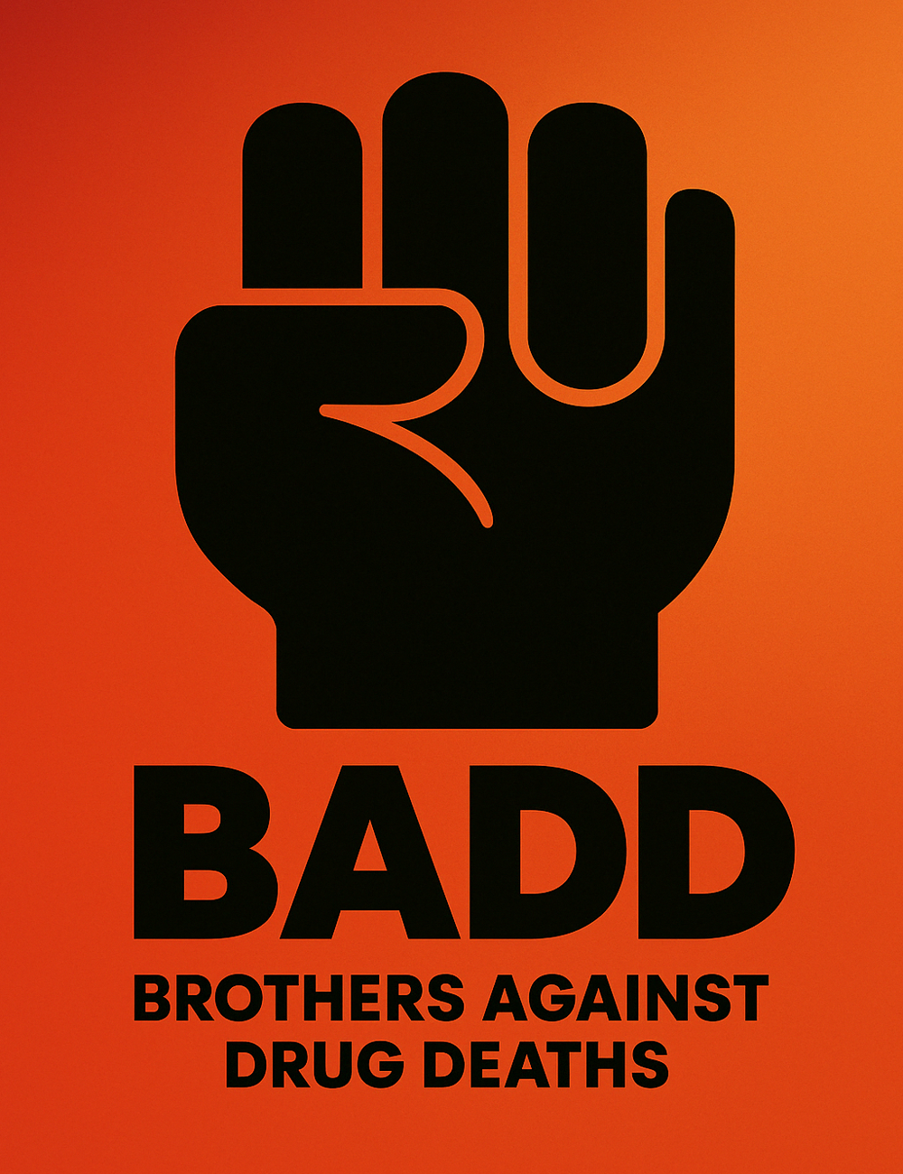 BADD Brother Against Drug Deaths Logo
